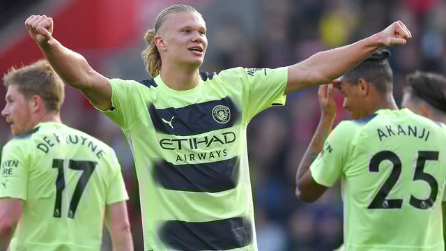 Il primo golden hook goal rovesciato di Erling Håland